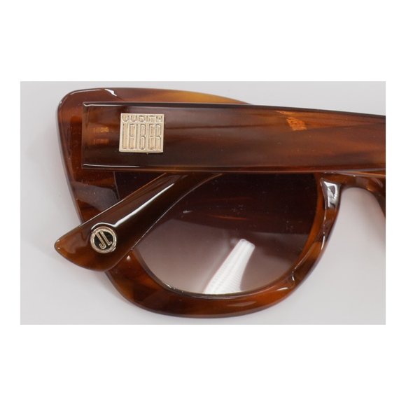 JUDITH LIEBER Brown KISS Cat Eye Sunglasses - Picture 8 of 10